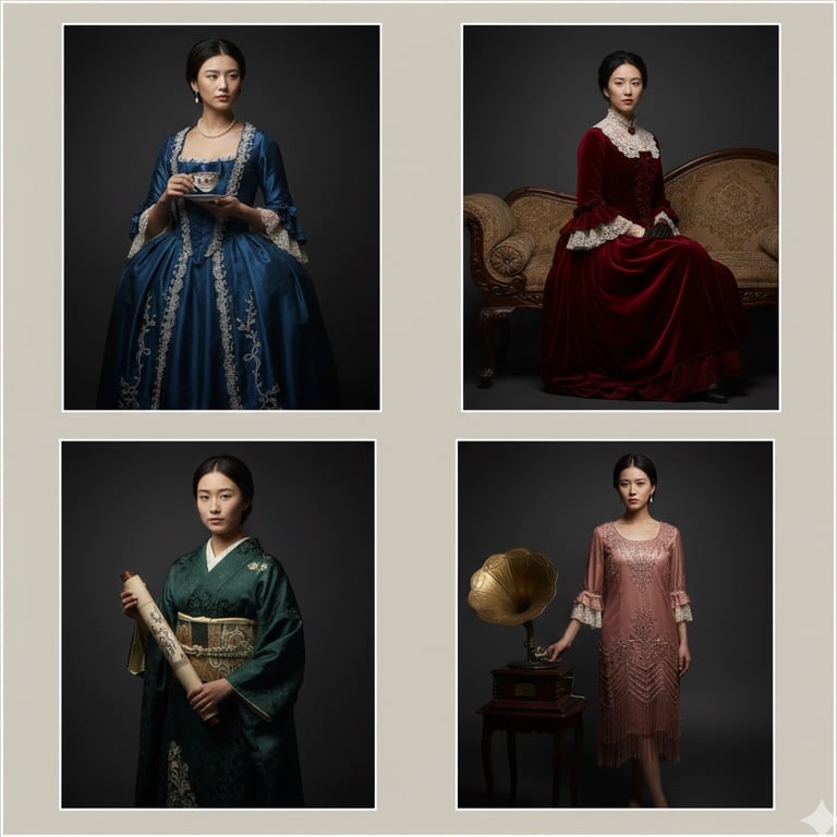 o que são roupas antigas