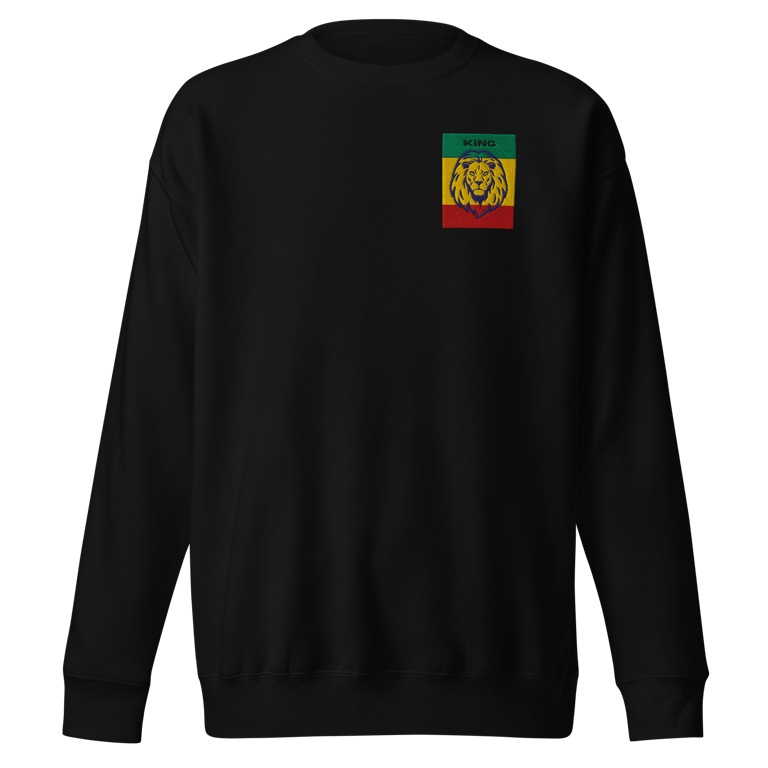 The "Lion of Zion" Premium Embroidered Sweatshirt