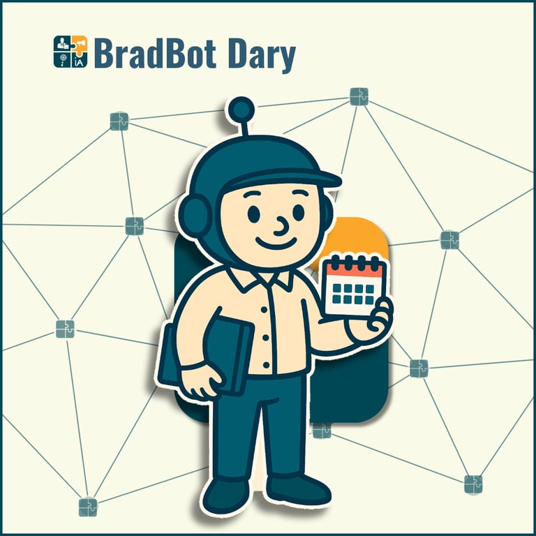 BradBot Dary - Agent IA de gestion intelligente de l'agenda Google