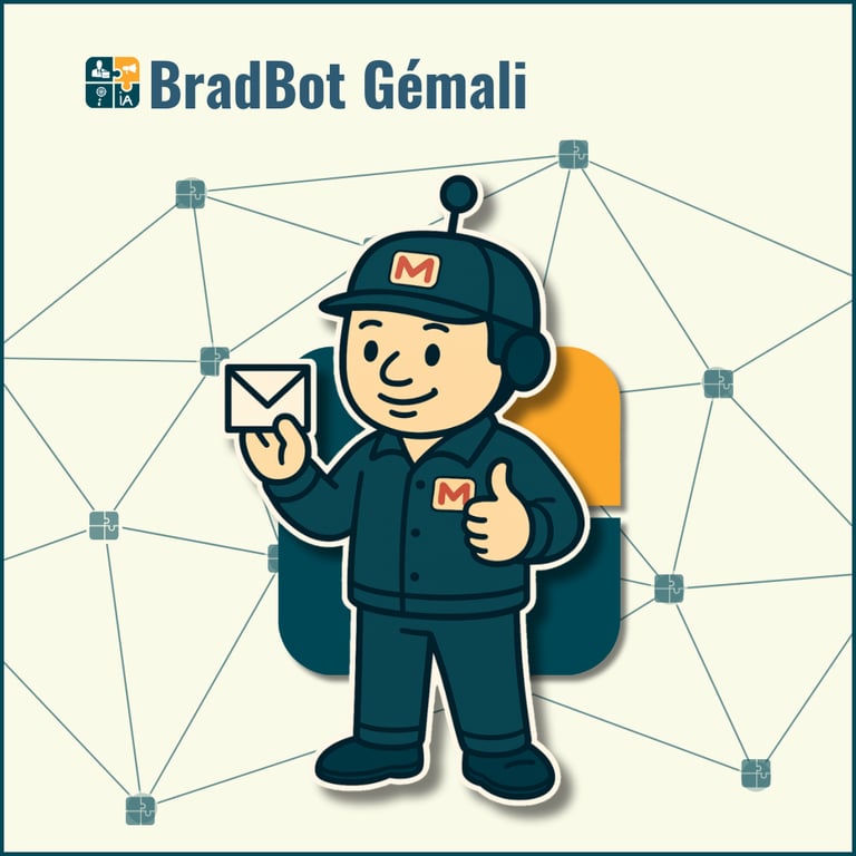BradBot Gémali - Agent IA de gestion automatique des emails