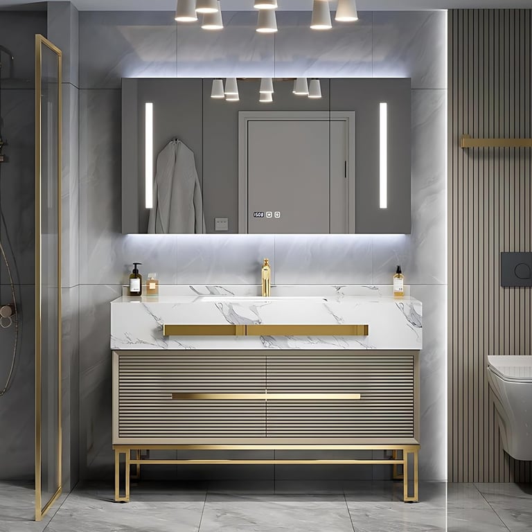 Statement Vanity for a Bathroom