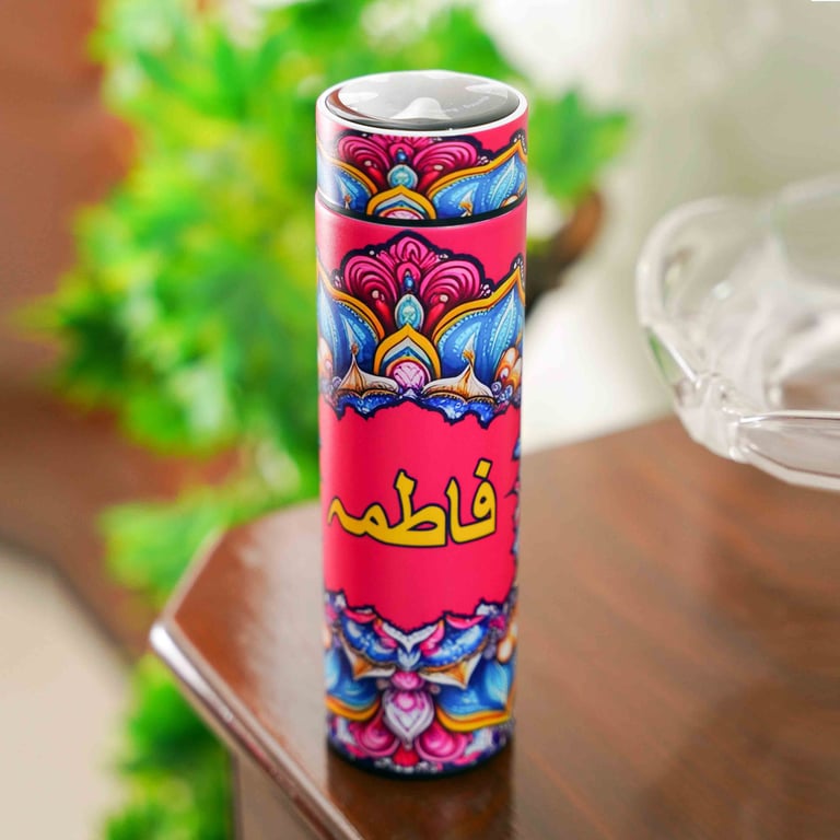 Customizable temperature control water bottle