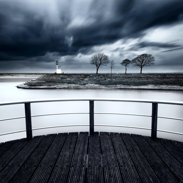 Seascape par David Keochkerian, longue exposition