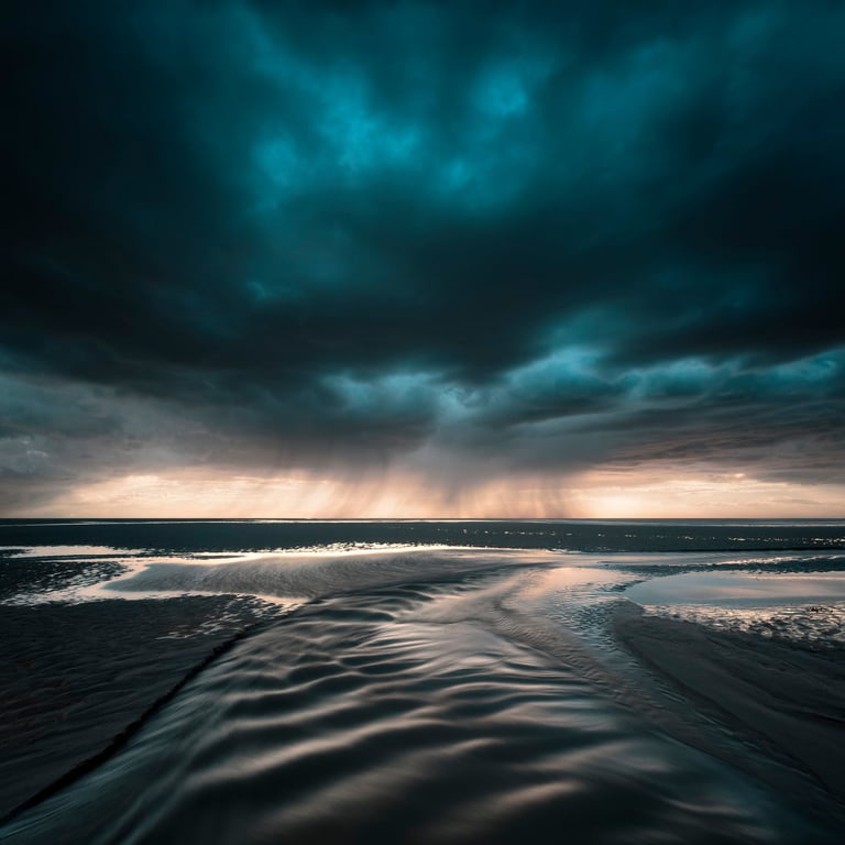 Seascape par David Keochkerian, longue exposition