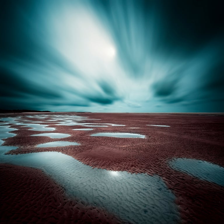 Seascape par David Keochkerian, longue exposition