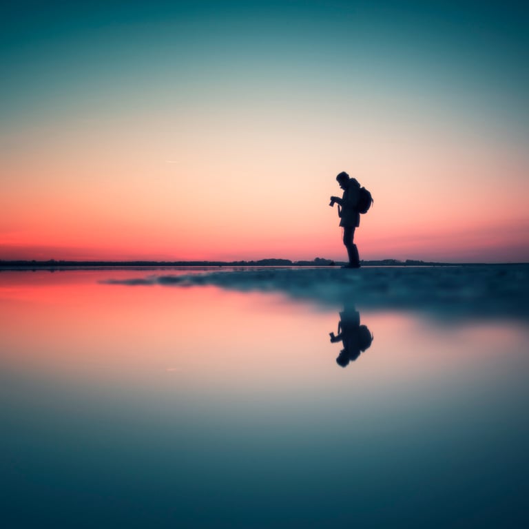 Seascape par David Keochkerian, longue exposition