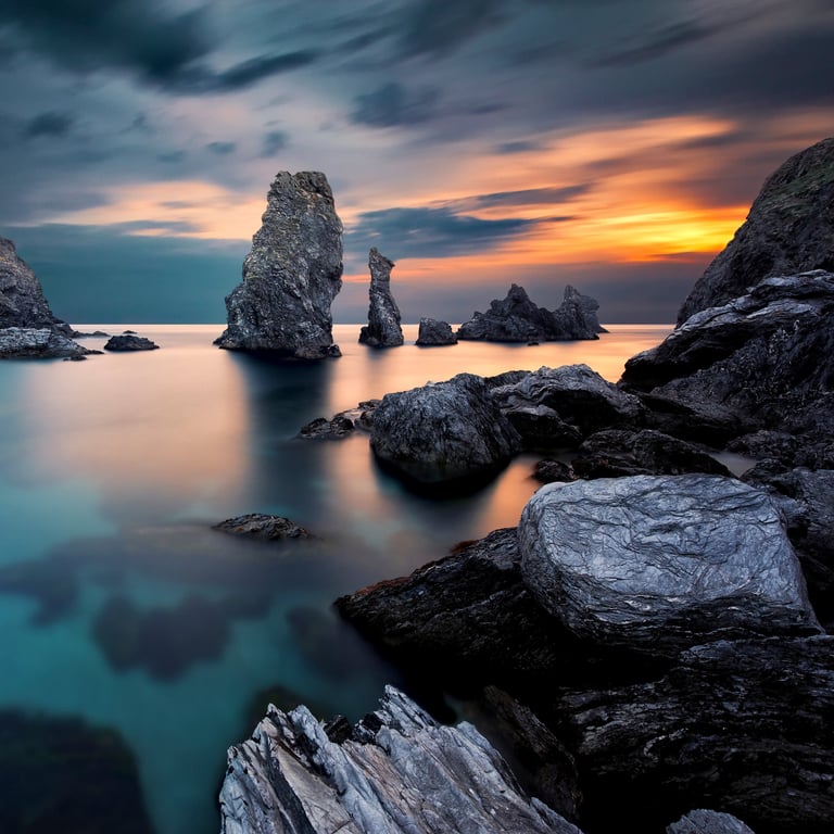 Seascape par le photographe David Keochkerian
