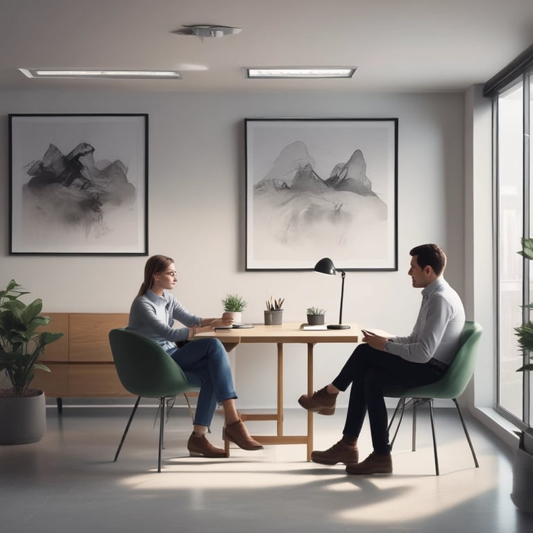 Bright living room with modern inventory