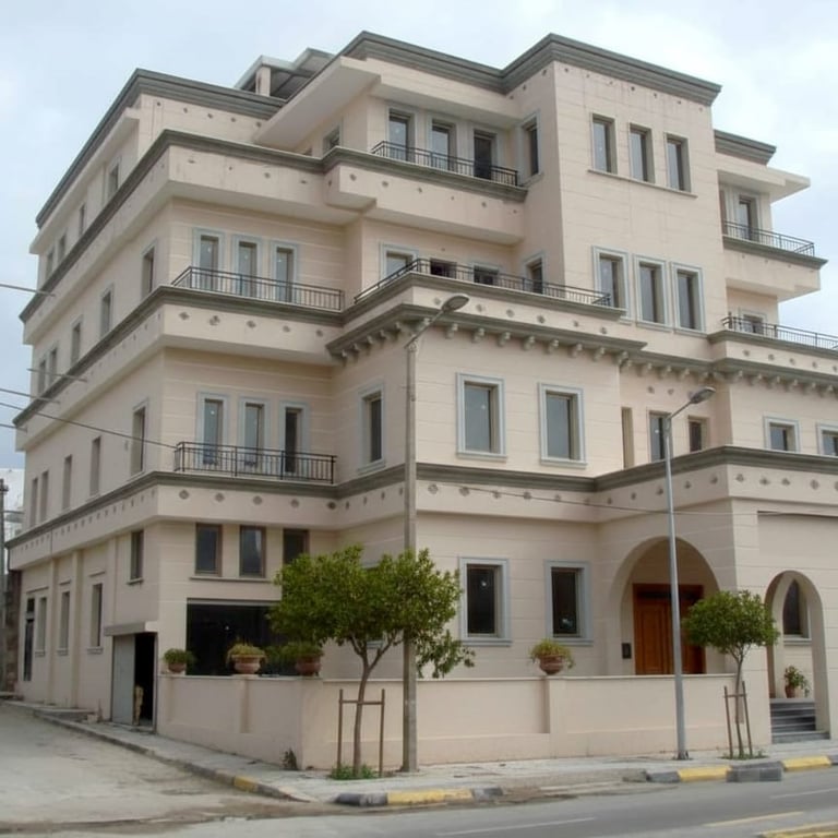 ترميم مبنى ايطالي قديم