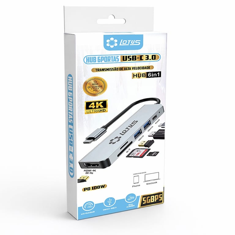 Embalagem Lotus projeto