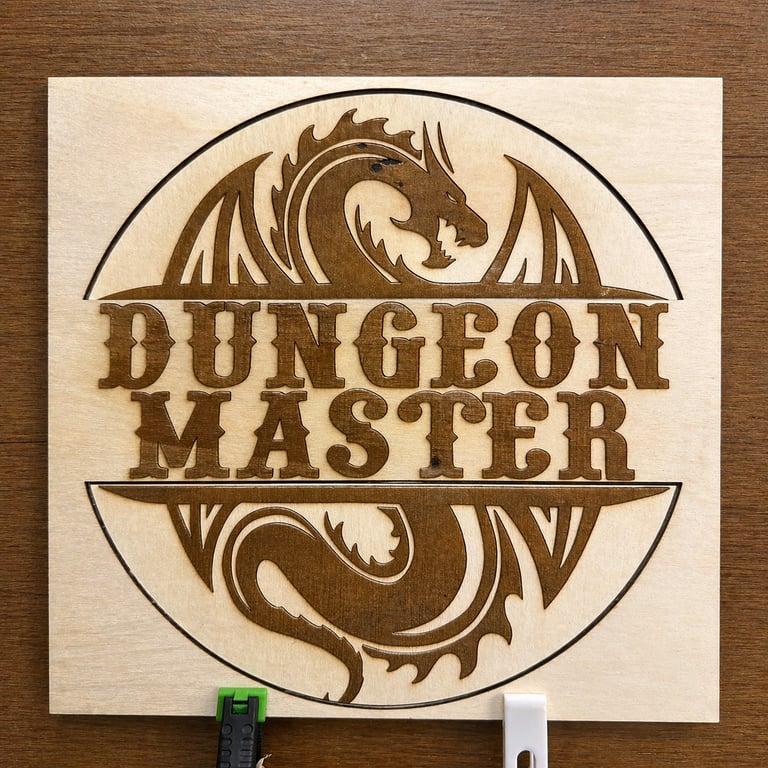 Dungeons and Dragons custom sign