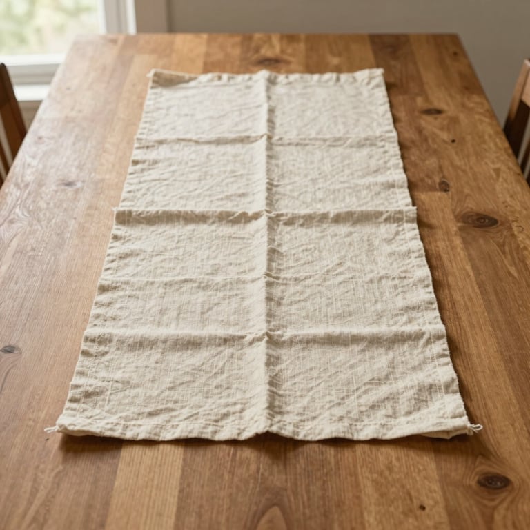 A moody walnut-toned living room bathed in warm amber light, showcasing a serene and inviting atmosphere.