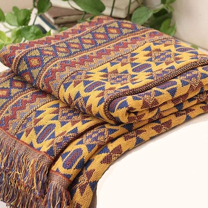 Bohemian Sofa Throw Blanket