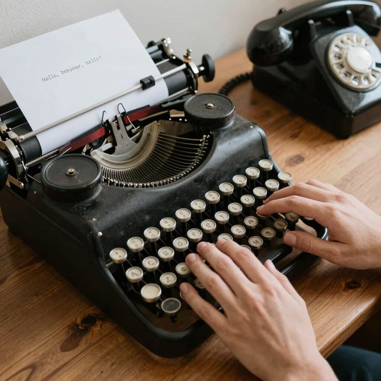 Minimalist abstract graphic of intersecting lines in navy and charcoal tones.
