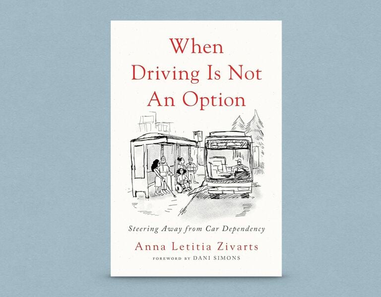Photo of Anna's book, "When Driving is not an Option"