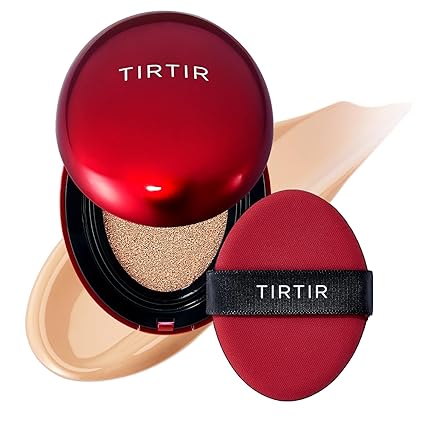 TIRTIR Mask Fit Red Cushion Foundation – lightweight, full-coverage Korean cushion foundation 