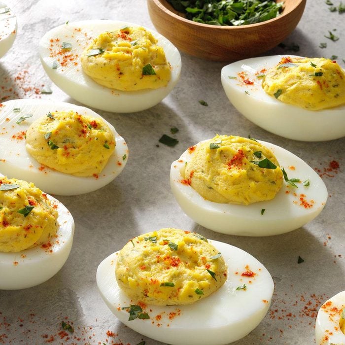 Deviled Eggs for Easter dinner
