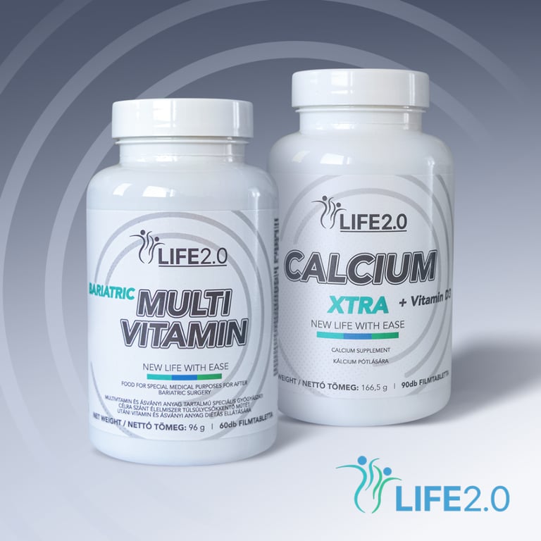 new packaging for multivitamin and calcium tablets
