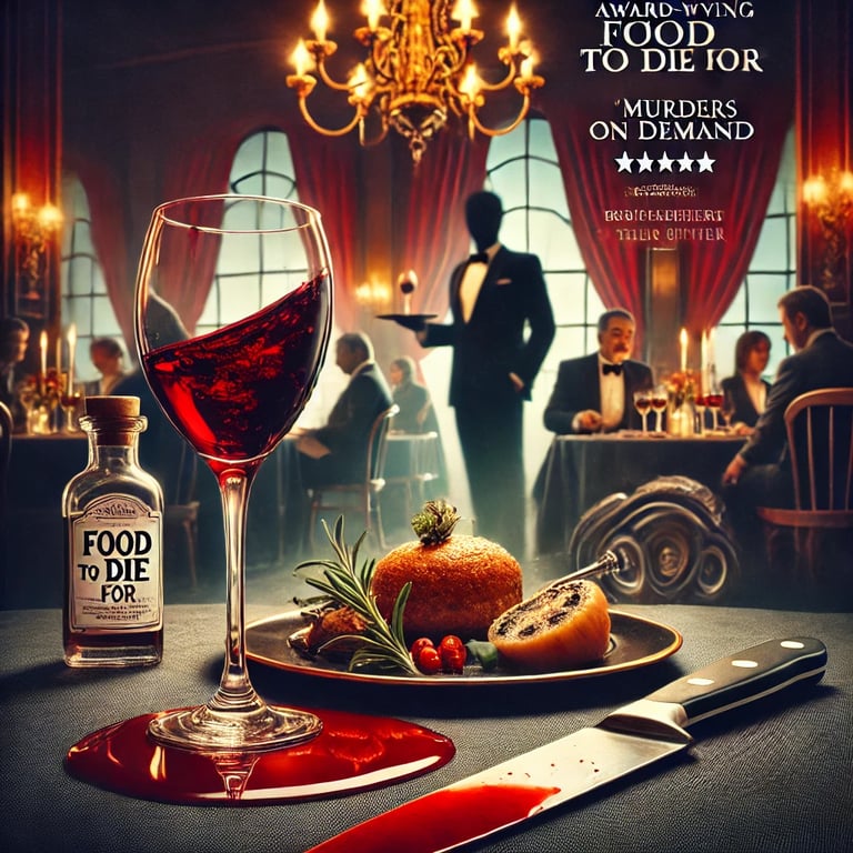 murder mystery plot poster