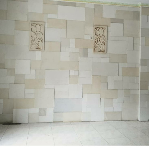 dekorasi paras putih