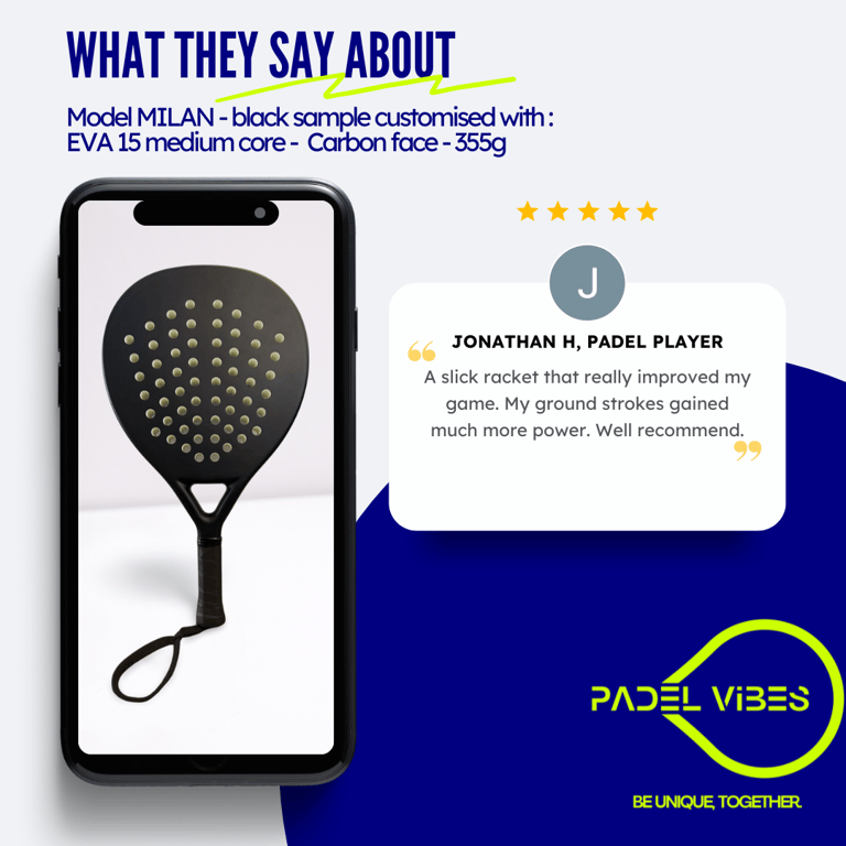 PADEL VIBES | Personalised padel racket review