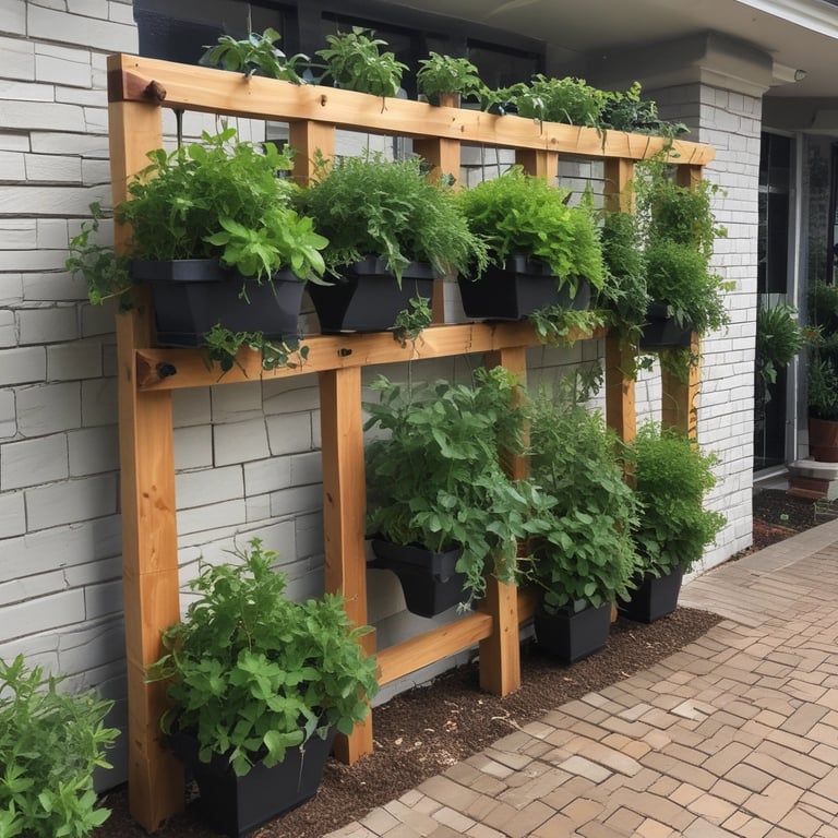 Building a Space-Saving Trellis System