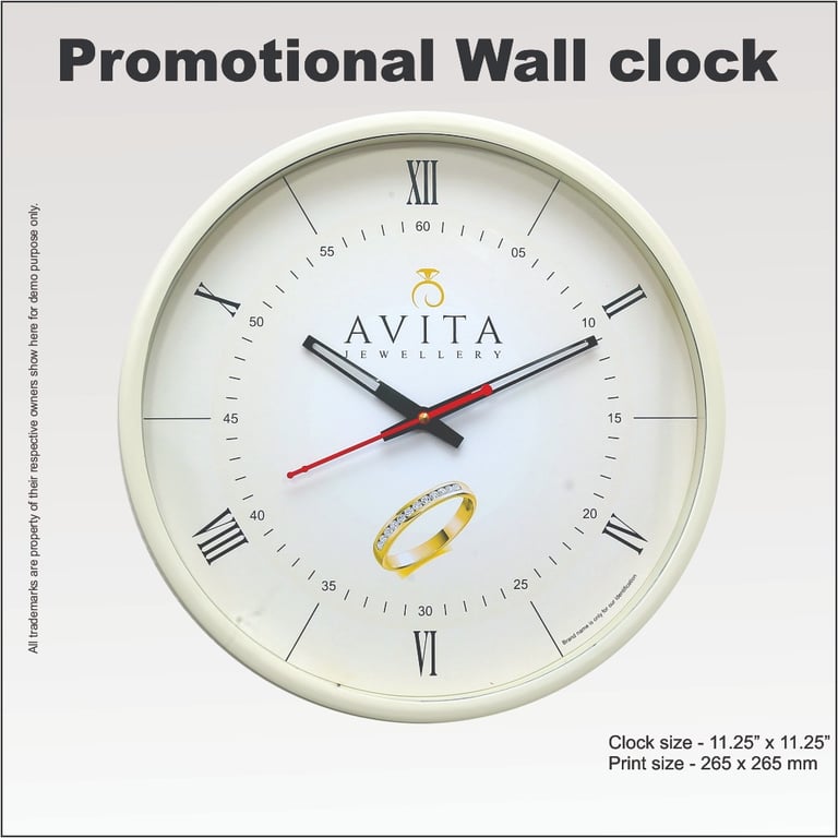 11 inch wall clock supplier 