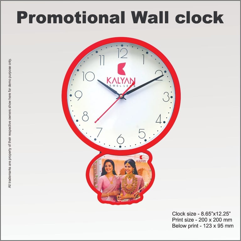 Red wall clock manufacturer in india