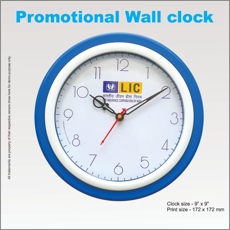 LIC wall clock manufacturer in delhi india