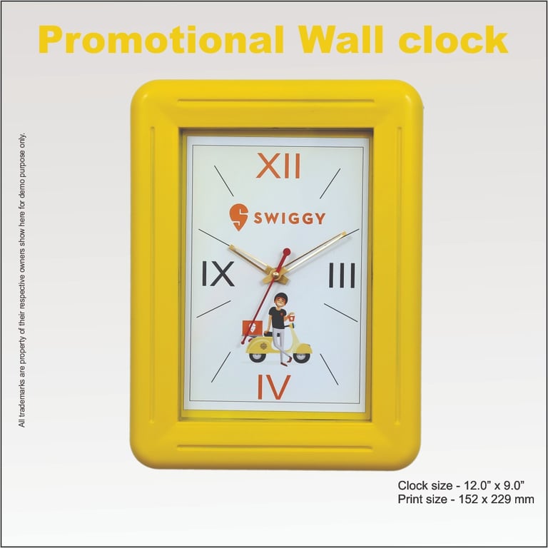 Rectangle wall clock manufacturer in india
