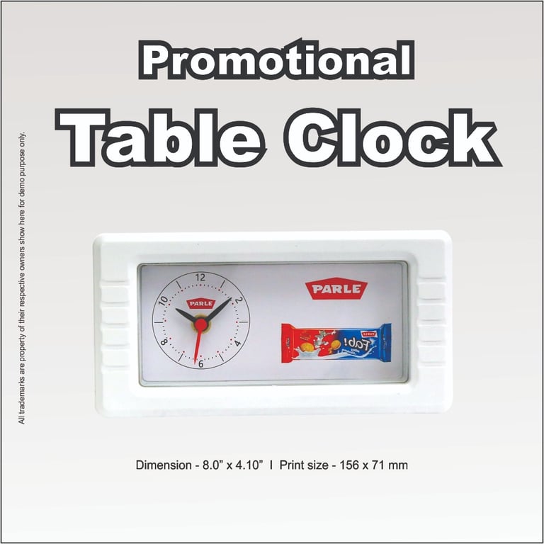 Promotional table clock manufacturer