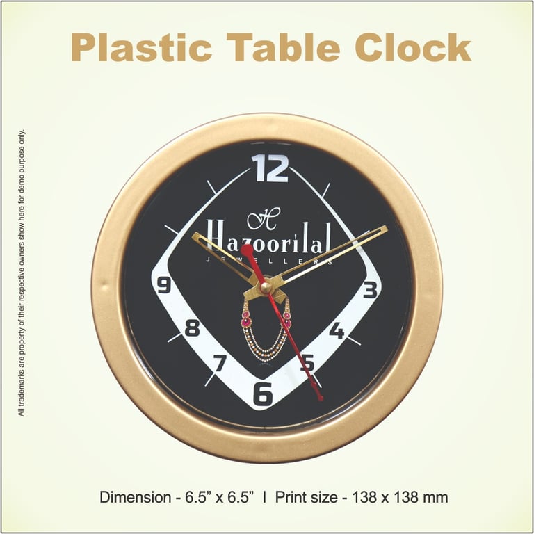 Round table clock manufacturer