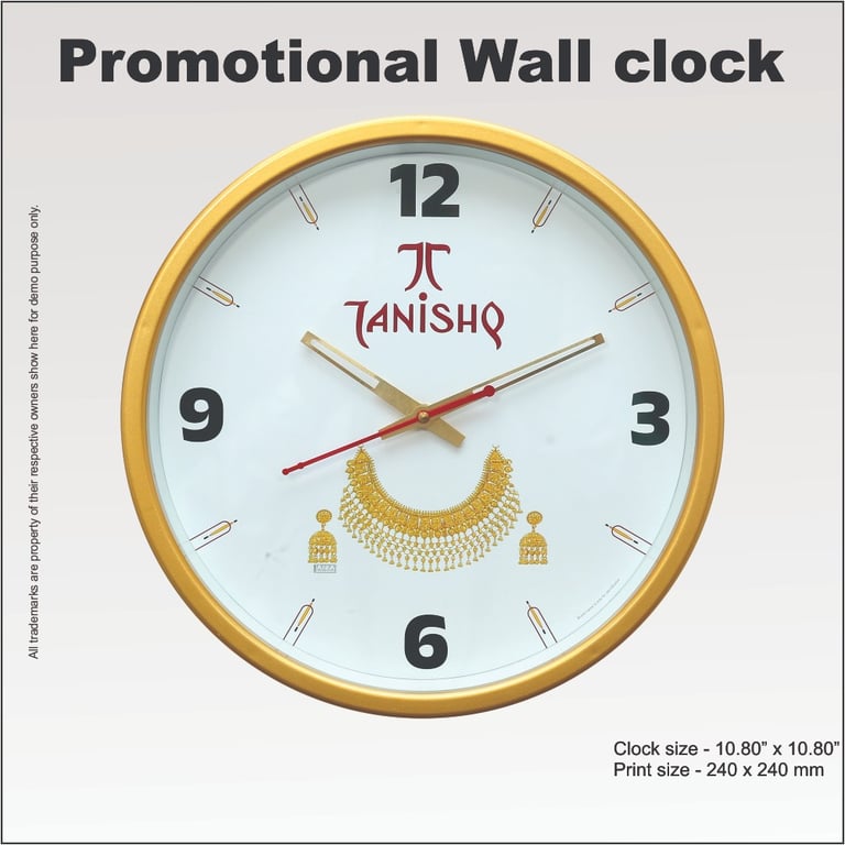 Jeweller wall clock manufacturer in Haryana
