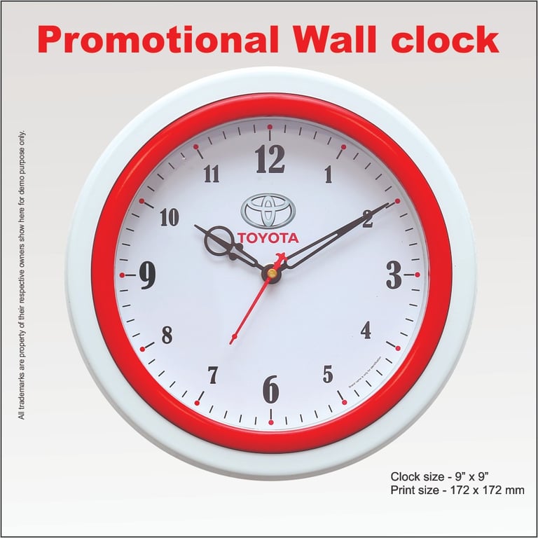 white wall clock manufacturer in india