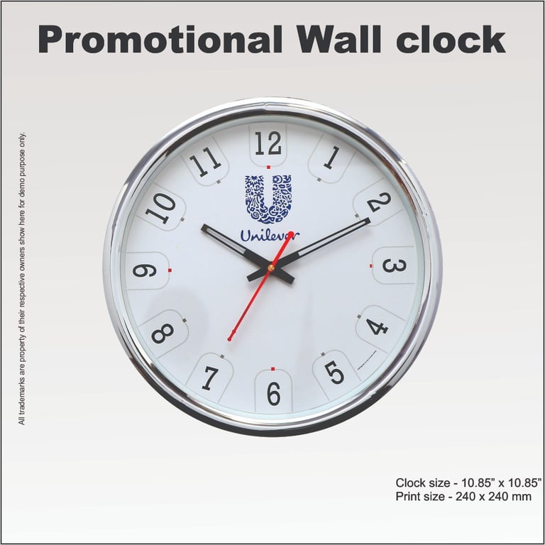 Best Round plastic wall clock manufacturer