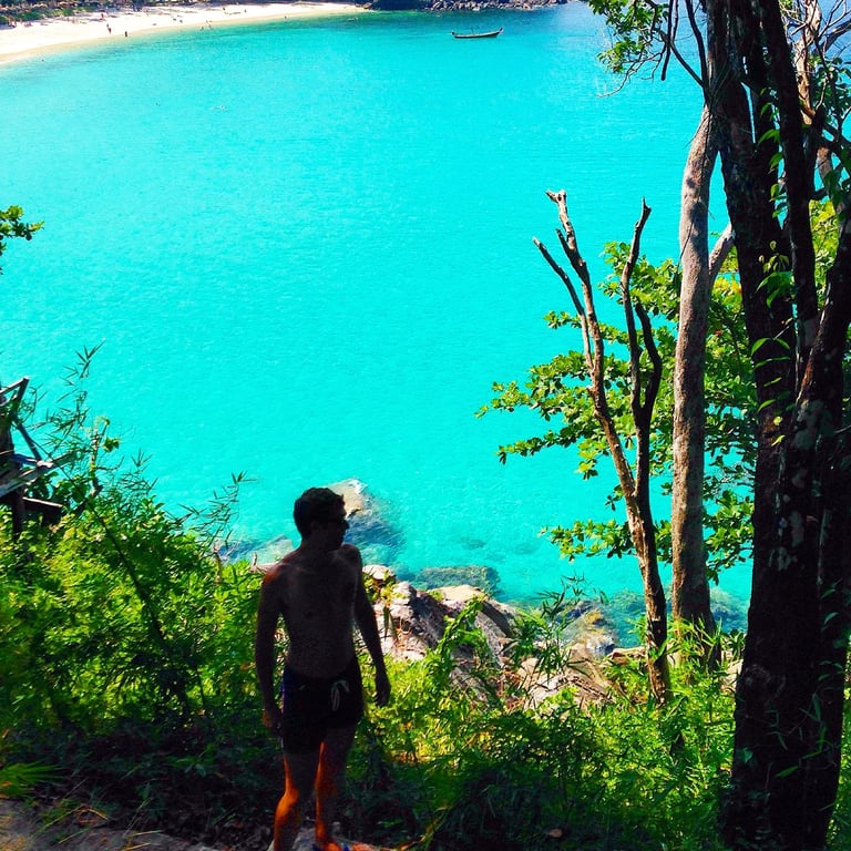 Paradise beach on a holiday planned by Francesco Margaretini Luxury Travel Villas Weddings