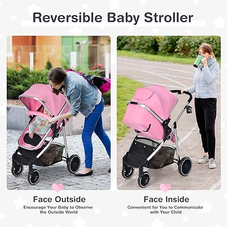 Reversible stroller