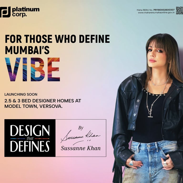PLATINUM VIBE ANDHERI WEST, PLATINUM VIBE, PLATINUM CORP, MODEL TOWN, VERSOVA, ANDHERI WEST