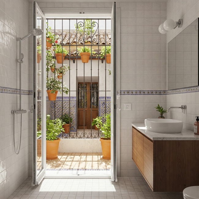 Arreglo de baño en un baño en Sevilla con El Fontanero de Sevilla