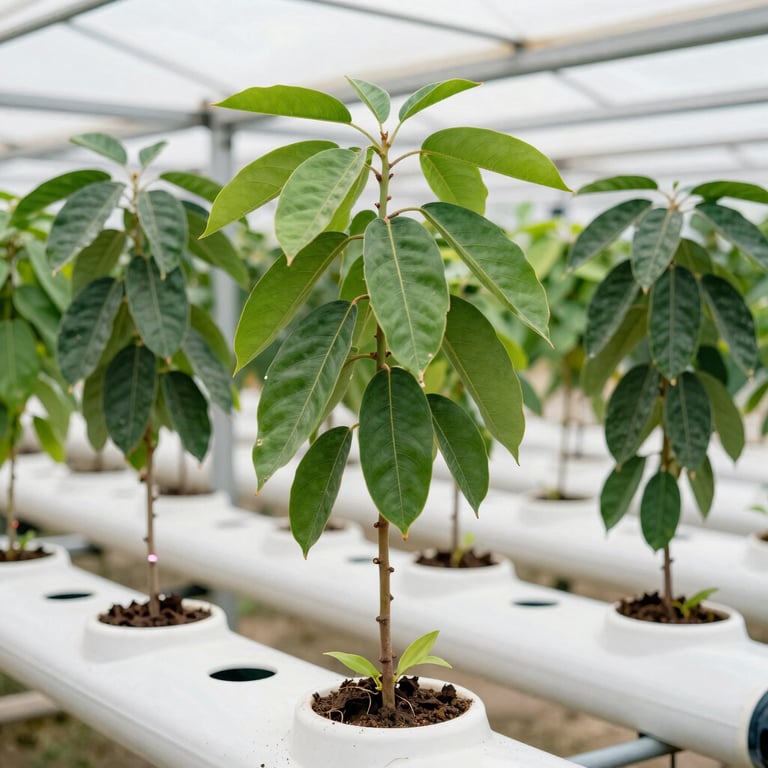 person holding green leaf plant