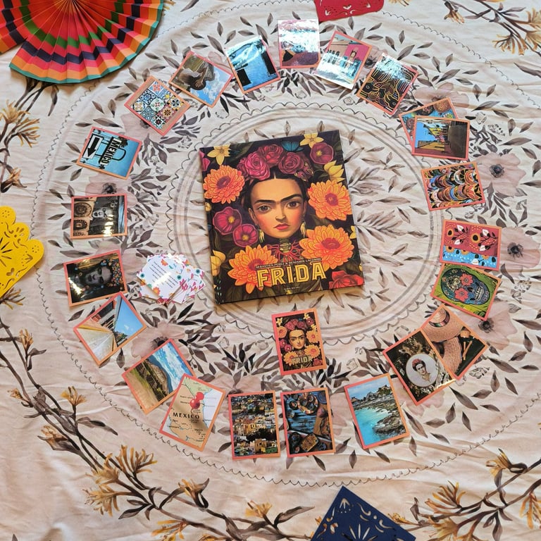 atelier bibliothérapie adulte Caen Flow créatif Frida Kahlo Mexique art-thérapie