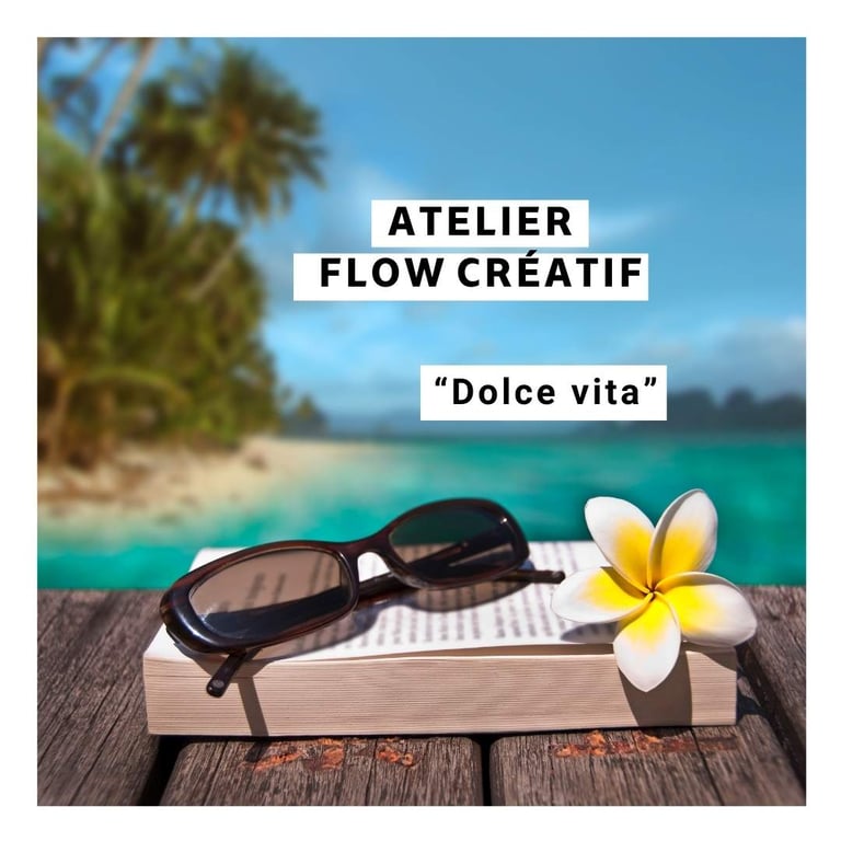 flow créatif dolce vita bibliothérapie serena giuliano