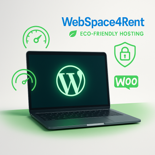 a laptop computer with a green light on it