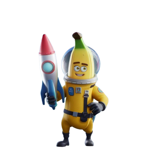 a banana bananafruit with a banana banana
