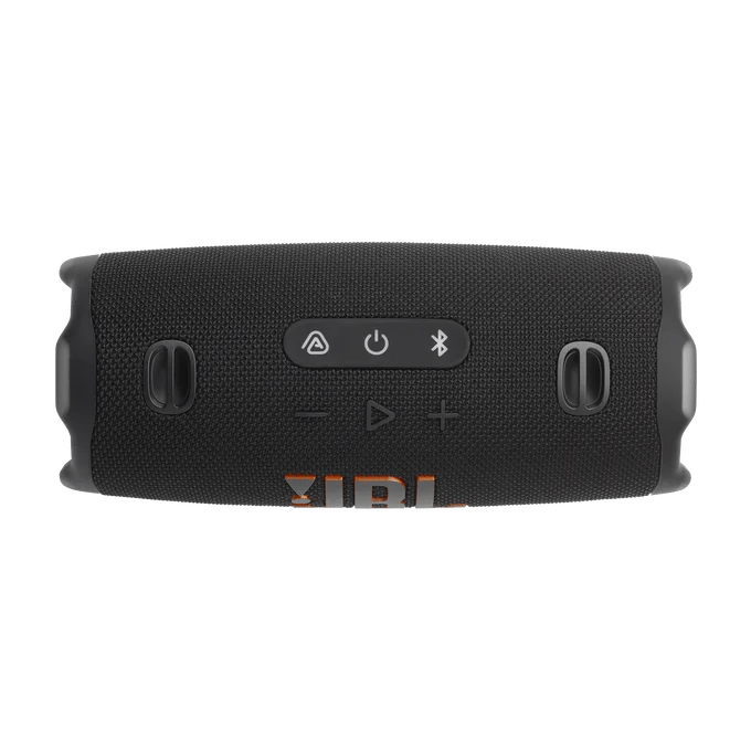L'enceinte étanche JBL charge 6 noir vue de dessus