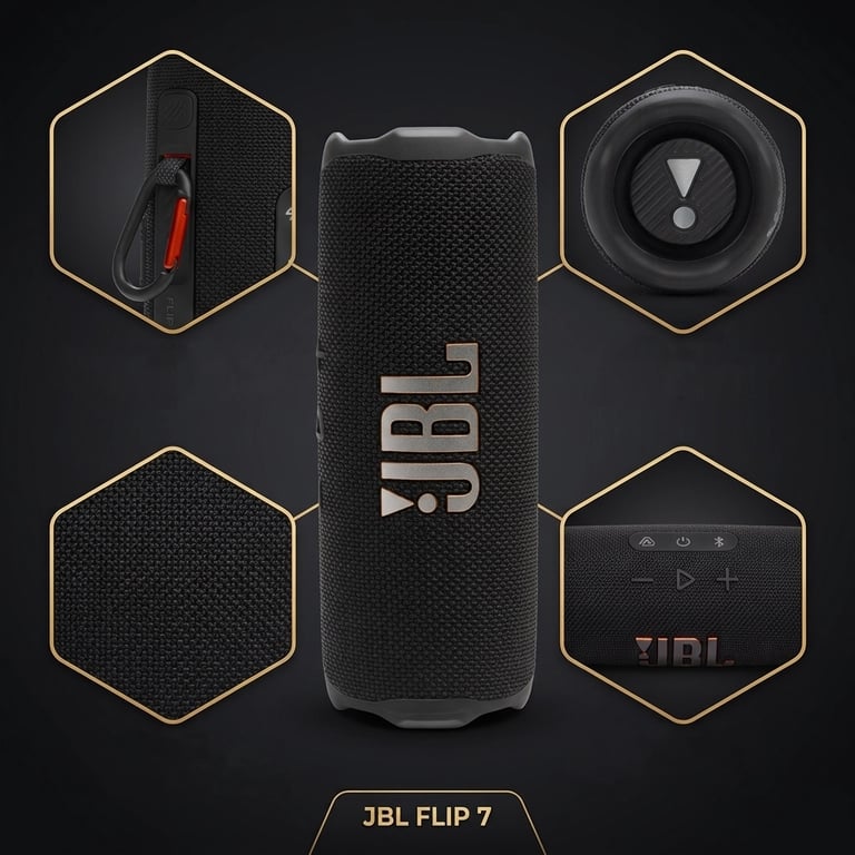 Présentation JBL Flip 7 sous toutes les coutures premium