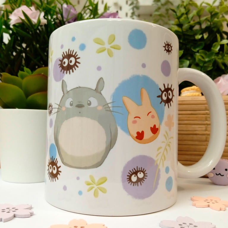 Mug céramique ghibli totoro
