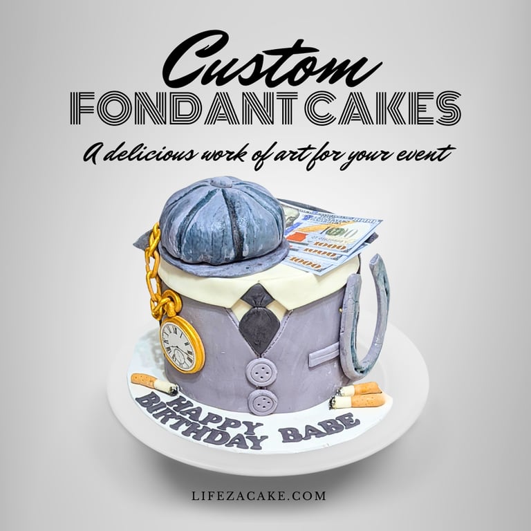 custom cakes langley price