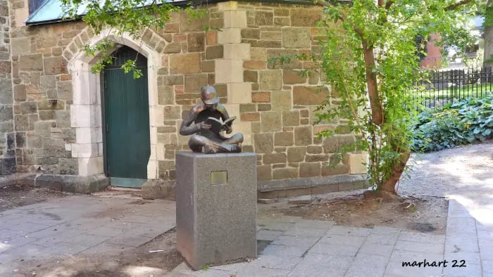 La liseuse, bibliothèque Claire Maartin.