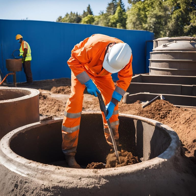 septic tank cleaning